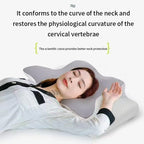 Butterfly cervical pillow