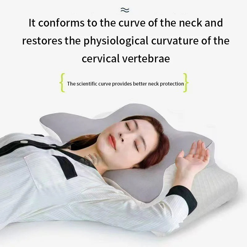 Butterfly cervical pillow