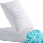 2 Pcs Adjustable Cooling Pillows
