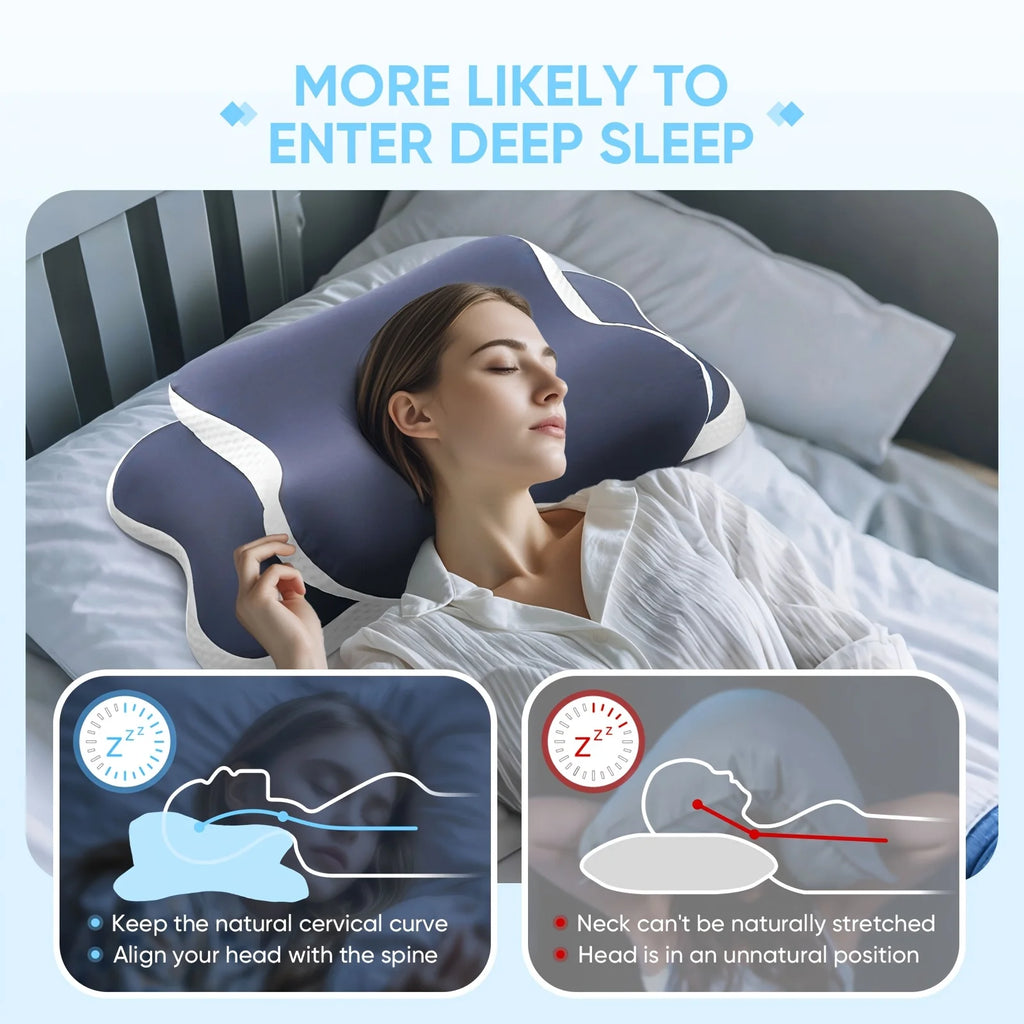 Breathable Cooling Neck Pillow