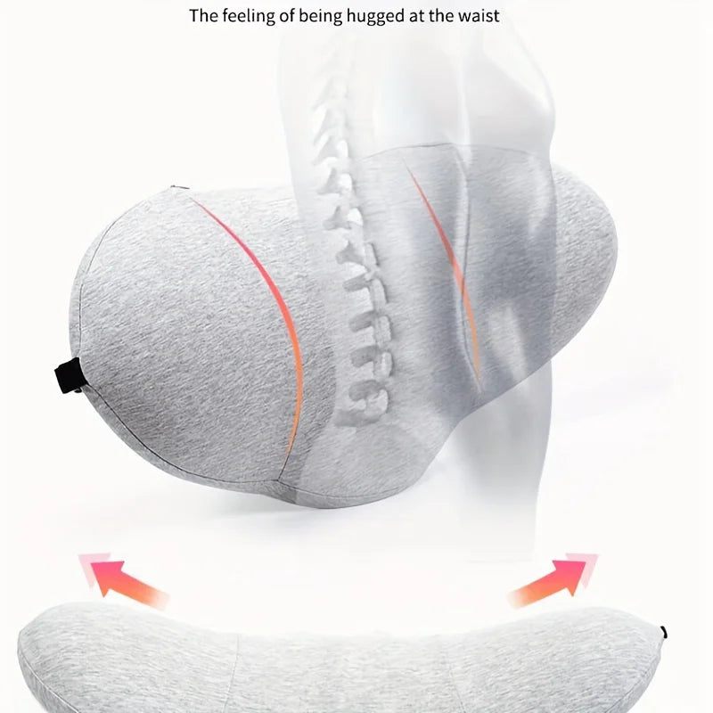 Orthopedic Memory Foam Lumbar Pillow