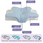 Butterfly cervical pillow